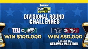 FOX Bet Super 6: Win getaway vacay, $100K+ on Giants-Eagles, Cowboys-49ers