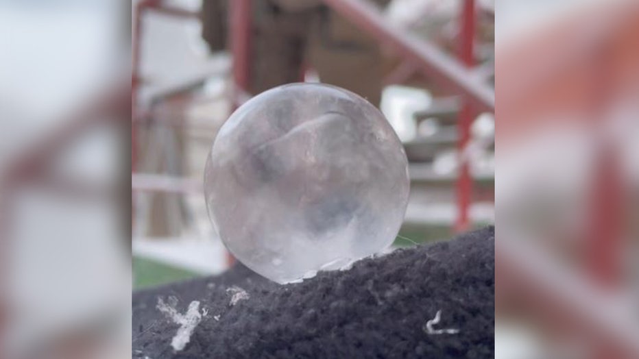 The Extreme Bubble Blowing Gun Blows Hundreds of Bubbles a Minute