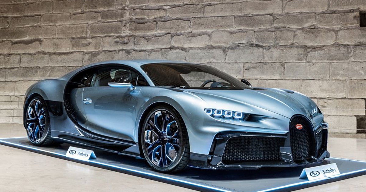 NWT Bugatti 07-DK.BLU/BK 56mm Bugatti Delivers New Chiron Super Sport In Brussels – duPont  main image 2