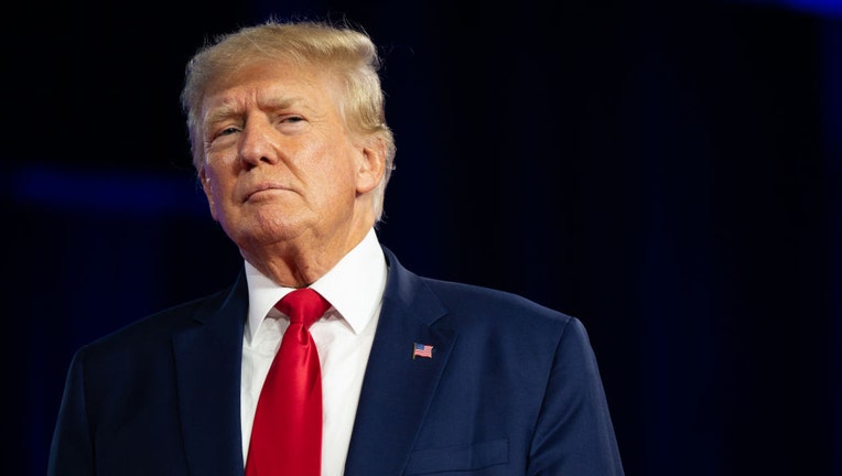 Former U.S. President Donald Trump speaks at the Conservative Political Action Conference (CPAC) at the Hilton Anatole on Aug. 6, 2022 in Dallas, Texas. (Photo by Brandon Bell/Getty Images)