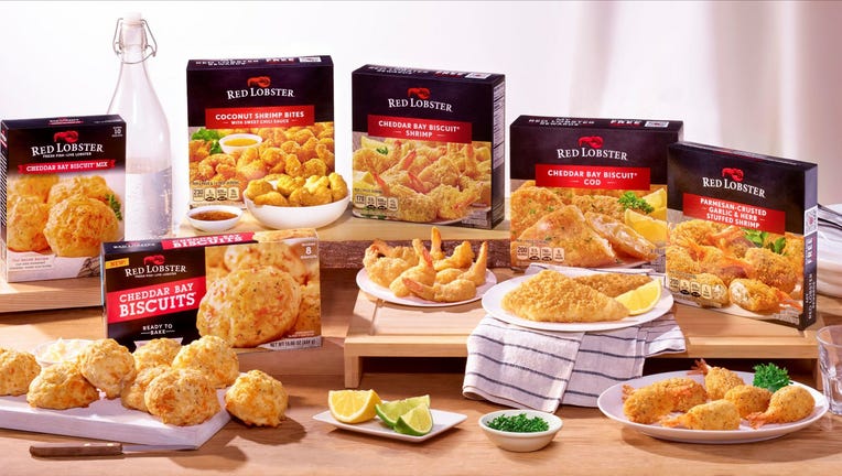 Red Lobster is launching its first-ever line of frozen seafood products. (Credit: Provided photo / Red Lobster)