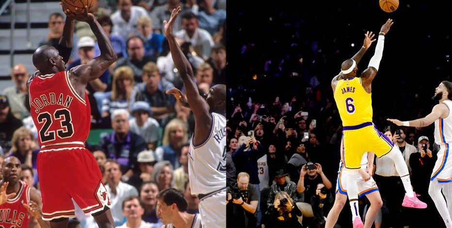 Hold the phone Historic NBA photos show stark difference in eras LiveNOW from FOX