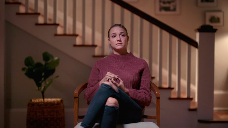 Morgan Doughty in an interview for the Netflix documentary "Murdaugh Murders: A Southern Scandal." (Courtesy of Netflix)