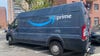Amazon driver seen delivering package during reported armed police standoff