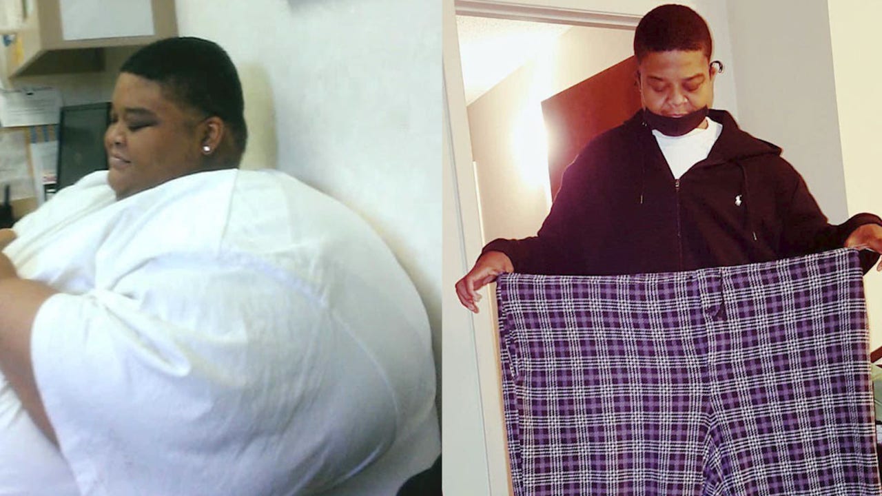 I didn't want to die alone': Ohio man loses 400 pounds