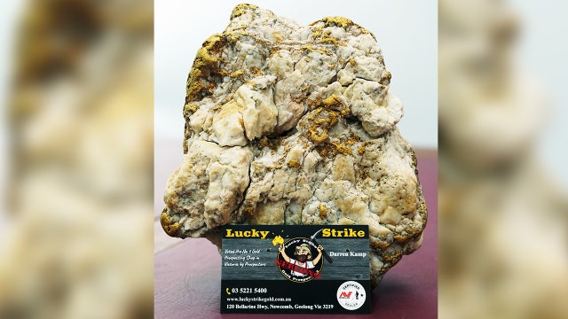 Australian man strikes gold, lands rare nugget worth $160K