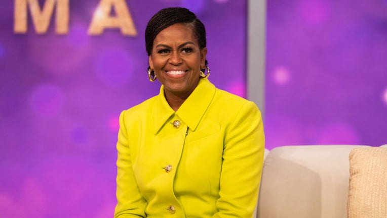 FILE IMAGE - Michelle Obama on Nov. 14, 2022. (Photo by: Nathan Congleton/NBC via Getty Images)