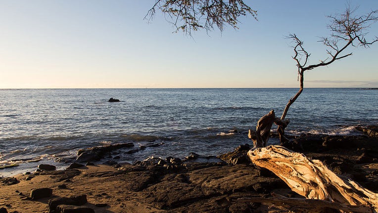 FILE - Hawaii’s Anaehoomalu Bay is pictured in a file image. (Photo by John S Lander/LightRocket via Getty Images)