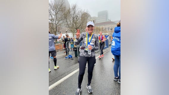 77-year-old Bay Area nurse competes in her 37th straight Boston Marathon, extending her record streak