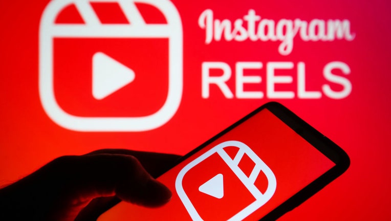 FILE - In this photo illustration, Instagram Reels logo is seen on a smartphone screen. (Photo Illustration by Pavlo Gonchar/SOPA Images/LightRocket via Getty Images)