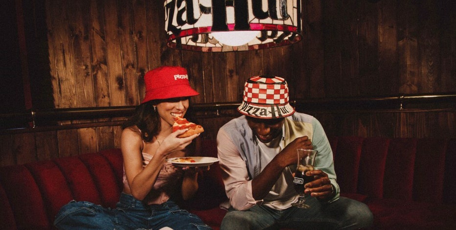 You can now wear Pizza Hut's iconic lamps as hats
