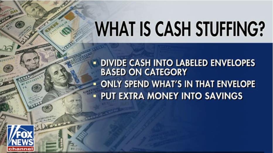 In the "cash-stuffing" concept, people put cash into specially earmarked envelopes — which helps them with budgeting and planning. (Fox News / Fox News)