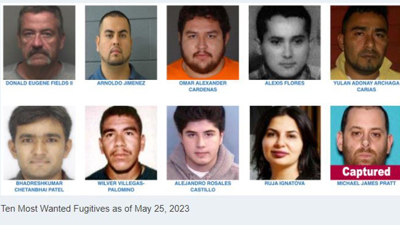 FBI Increases Ten Most Wanted Fugitives Reward To Boost Efforts To ...