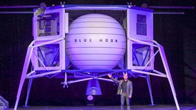 Bezos' Blue Origin wins NASA contract to build lunar landers for moonwalkers