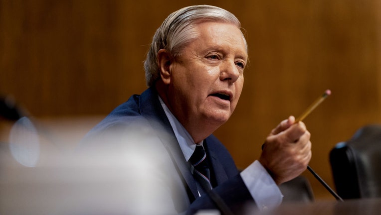 FILE - Senator Lindsey Graham, a Republican from South Carolina, speaks during a Senate Judiciary Subcommittee hearing in Washington, DC, US, on Tuesday, May 16, 2023. Photographer: Eric Lee/Bloomberg via Getty Images