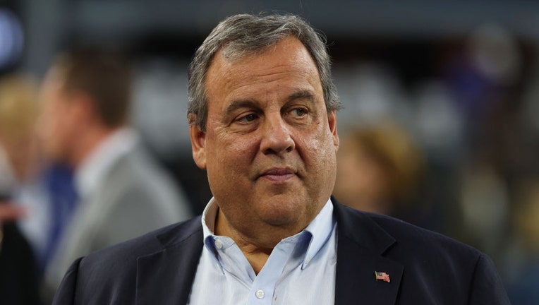 FILE - Former New Jersey Governor Chris Christie looks on prior to a game between the Indianapolis Colts and the Dallas Cowboys at AT&T Stadium on Dec. 4, 2022 in Arlington, Texas. (Photo by Richard Rodriguez/Getty Images)