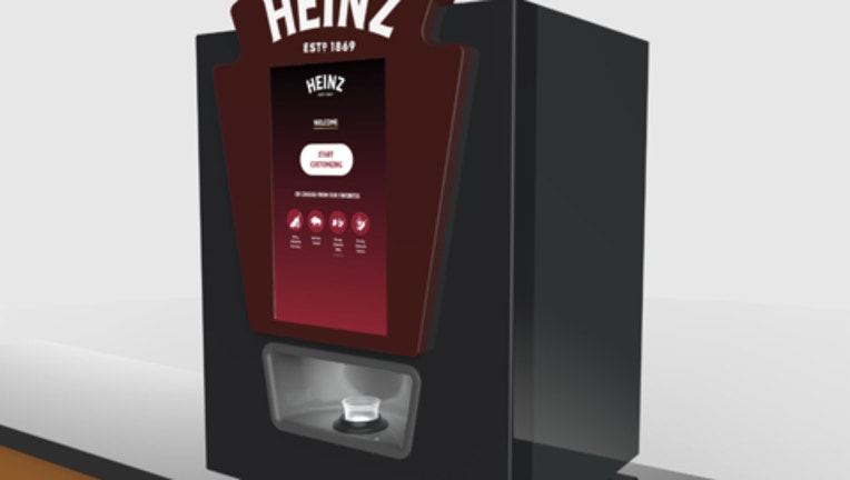 Kraft Heinz has unveiled HEINZ REMIX, a customizable digital sauce dispenser. (Photo: Business Wire)