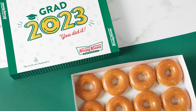 Krispy Kreme said the deal begins on Wednesday, May 24 and only while supplies last at participating shops. (Credit: Provided)