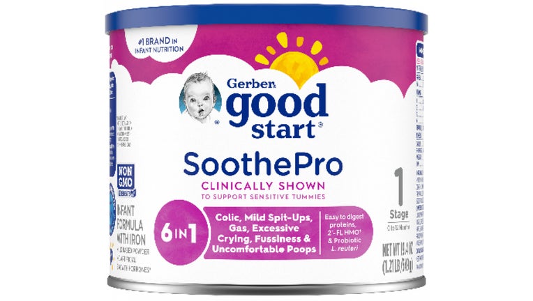 Certain lots of Perrigos Gerber Good Start SoothePro powdered infant formula, which were manufactured at the companys Wisconsin manufacturing facility, had been recalled in March out of an abundance of caution. (Credit: Provided/FDA)