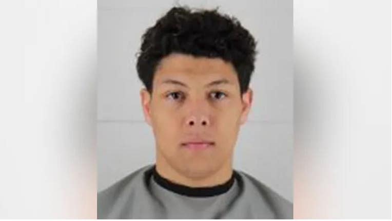 Jackson Mahomes booking photo. (Johnson County Jail)