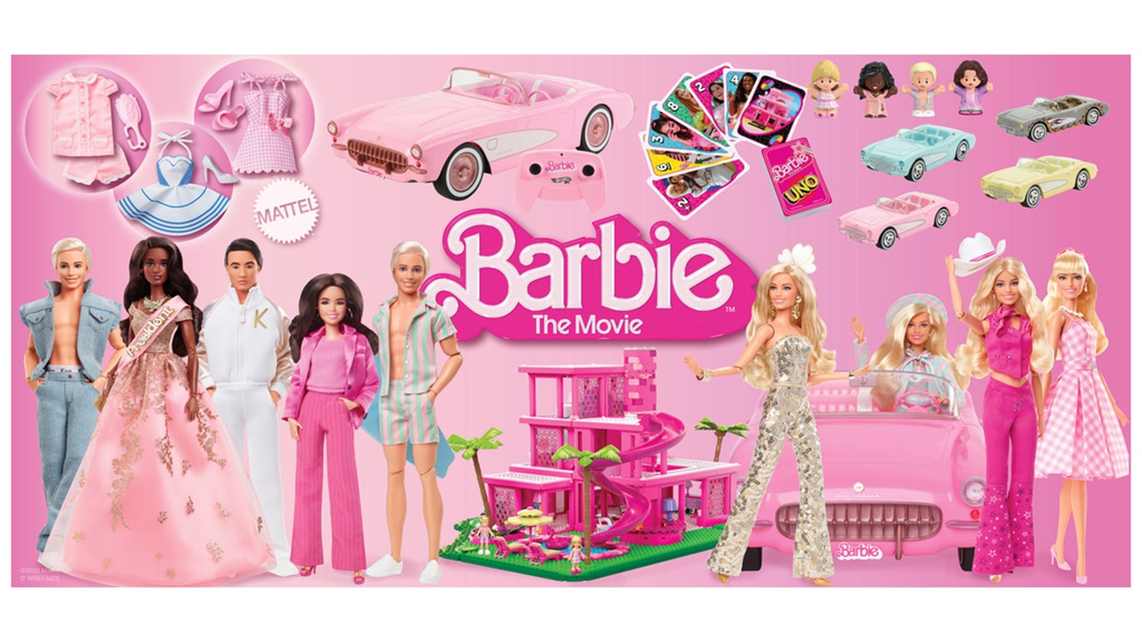 Collection on sale barbie mattel