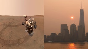 Mars or Manhattan? Wildfire smoke draws comparisons to Red Planet