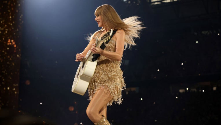FILE - Taylor Swift performs onstage during "Taylor Swift | The Eras Tour " at Ford Field on June 9, 2023, in Detroit, Michigan. (Photo by Scott Legato/TAS23/Getty Images for TAS Rights Management)