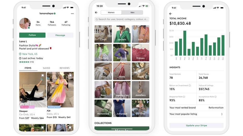 Rent The Runway's Clean, Image-Focused App Interface Facilitates A