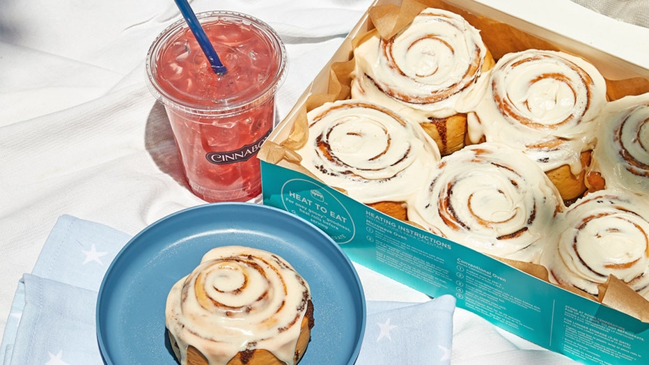 Cinnabon Rewards members can get $2 off CinnaPacks from now until July 31, 2023. (Credit: Provided)