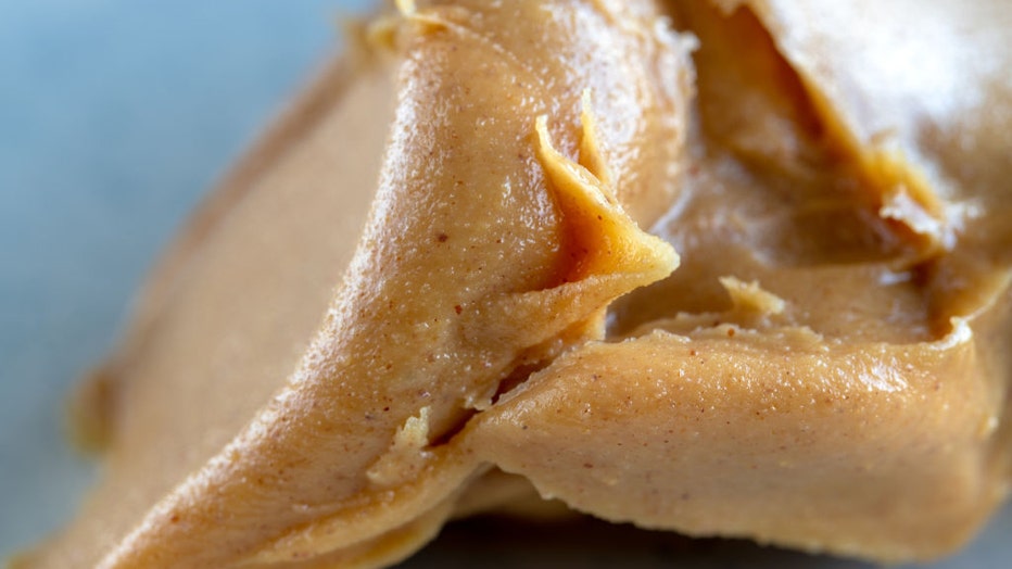 FILE - Peanut butter is pictured. (Photo by Roberto Machado Noa/LightRocket via Getty Images)