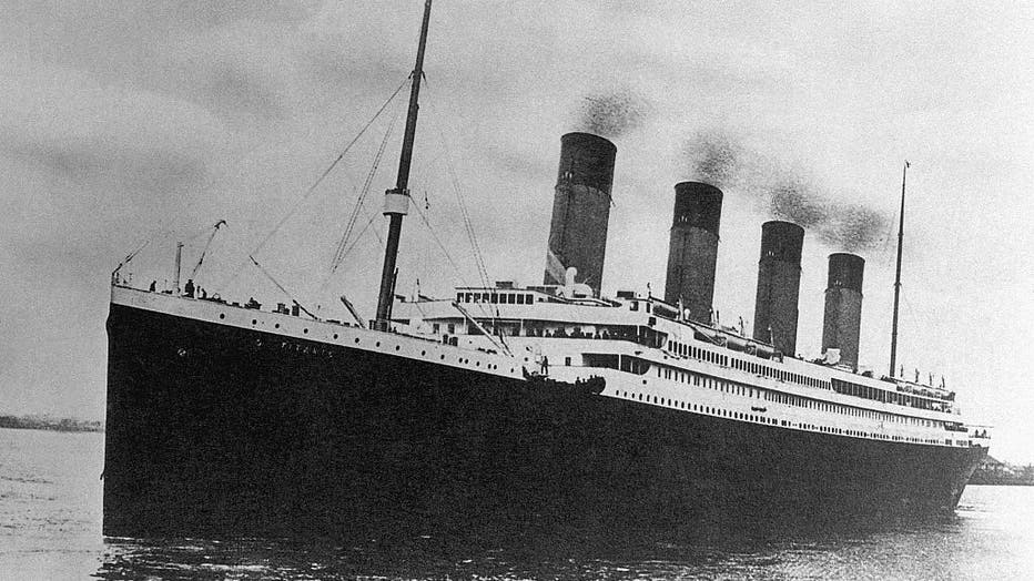 The White Star Line passenger liner R.M.S. Titanic embarking on its ill-fated maiden voyage. (Photo: Getty Images)
