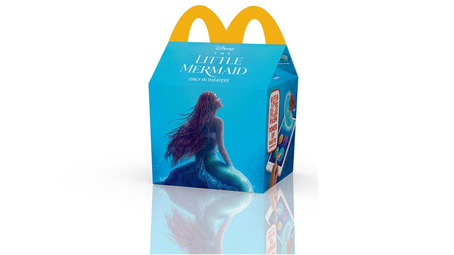 The Little Mermaid' McDonald's Happy Meal toys are here