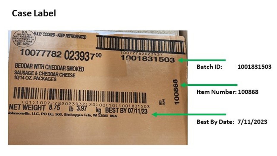 The case label for retailer identification. (Photo: Provided)