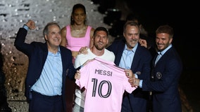 Lionel Messi officially introduced by Inter Miami, Major League Soccer