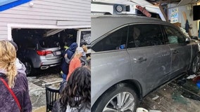 Car crashes into New Hampshire restaurant injuring dozens of customers inside
