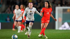 How does USWNT replace suspended Rose Lavelle?