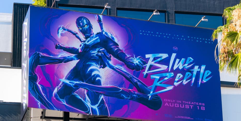 Blue Beetle' Bounces 'Barbie' from Box Office Top Spot