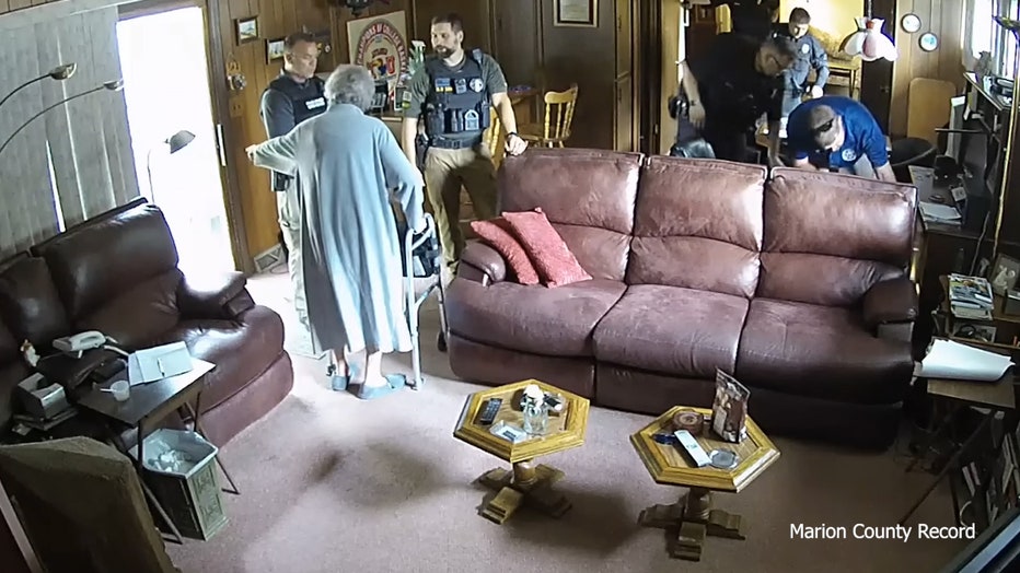 98 year old deals woman police raid