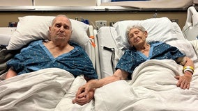 'She won’t let go of him': Tennessee couple of 69 years hold hands in final moments