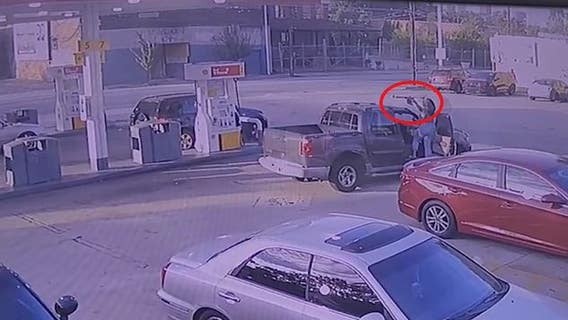 WATCH: Video shows woman firing from moving truck in Atlanta gas station shooting