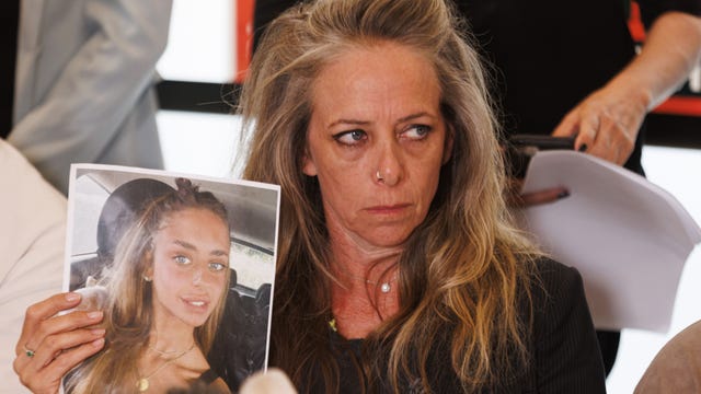 Mother of Israeli woman in a Hamas hostage video pleads for her release