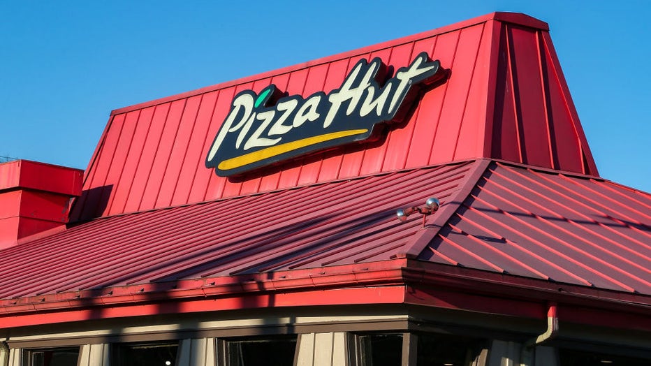 FILE - An exterior view of a Pizza Hut. (Photo by Paul Weaver/SOPA Images/LightRocket via Getty Images)