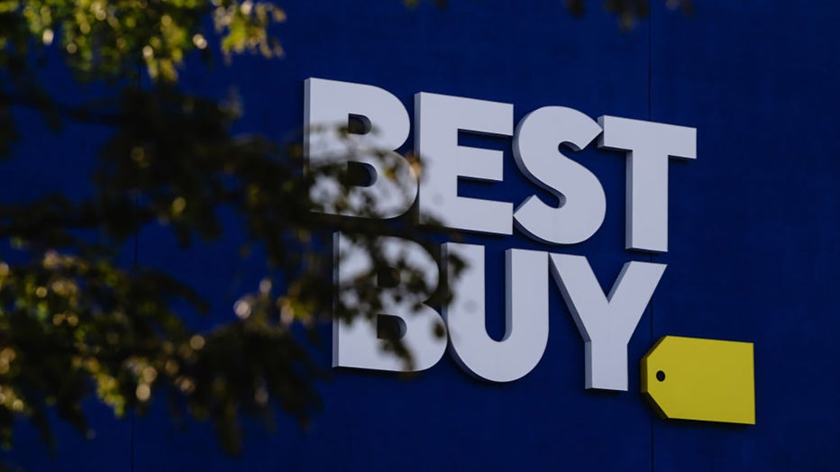 FILE - A Best Buy store in Louisville, Kentucky, on July 12, 2023. Photographer: Jon Cherry/Bloomberg via Getty Images