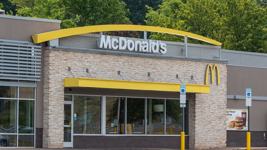 FILE - An exterior view of the McDonald's restaurant in Muncy, Pennsylvania. (Photo by Paul Weaver/SOPA Images/LightRocket via Getty Images)