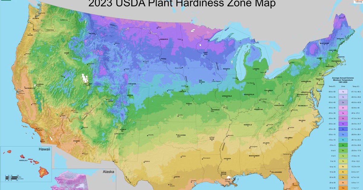 USDA reveals new version of Plant Hardiness Zone map | LiveNOW from FOX