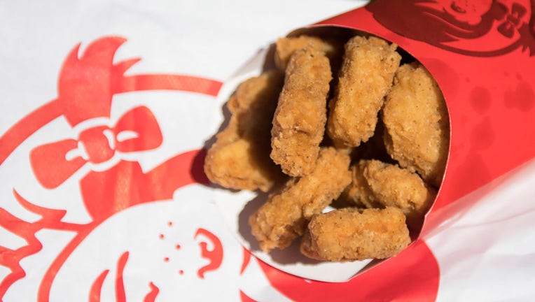 FILE - Wendys fast food chain chicken nuggets are shown in Bowie, Maryland on May 9, 2017. (Photo: JIM WATSON/AFP via Getty Images)