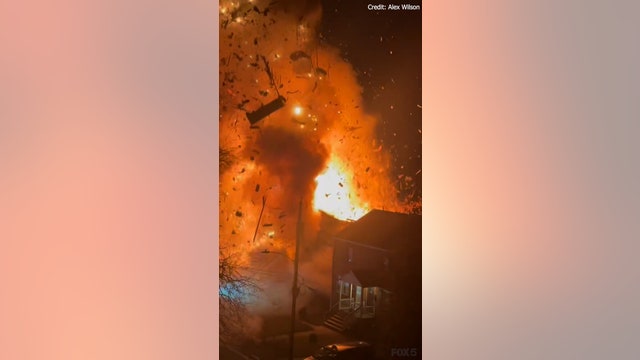 Arlington home explodes after hours-long standoff with suspect who had flare gun, firearm: police