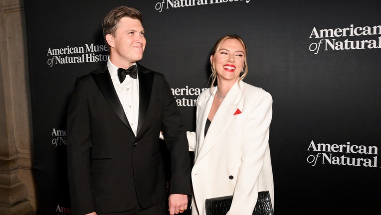 Colin Jost says he can't enjoy Scarlett Johansson's movies without alcohol  during 'SNL' joke swap