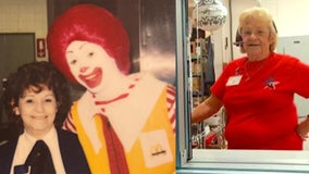 Retiring McDonald's cashier began working before Happy Meals, Chicken McNuggets