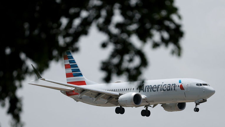 FILE - An American Airlines plane prepares to land at the Miami International Airport on July 20, 2023, in Miami, Florida. (Photo by Joe Raedle/Getty Images)